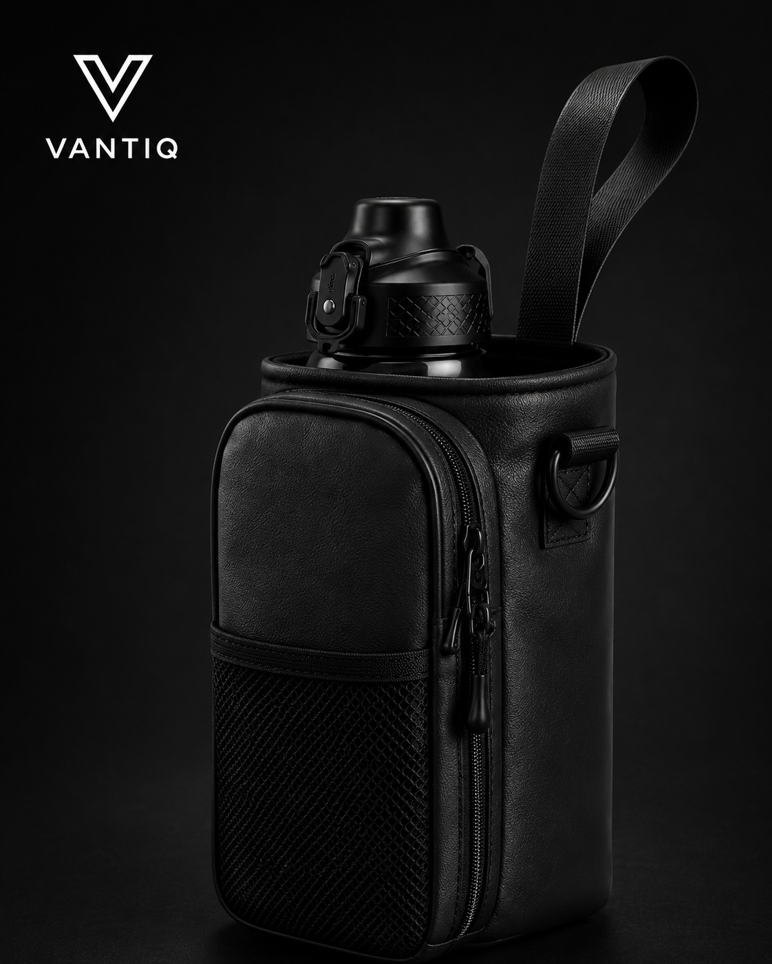 VANTIQ Magnetic Gym Bottle Bag